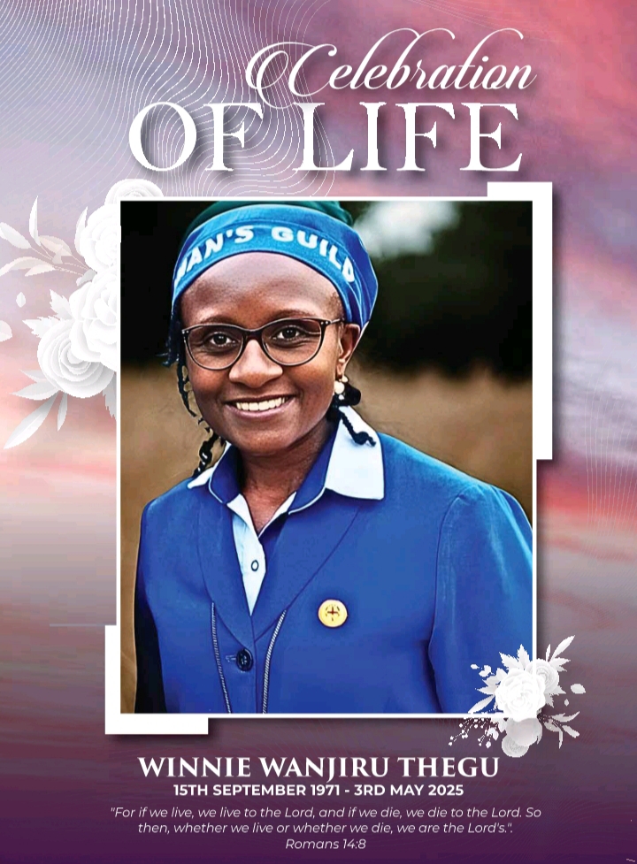 Celebration of life – Winnie Wanjiru Thegu