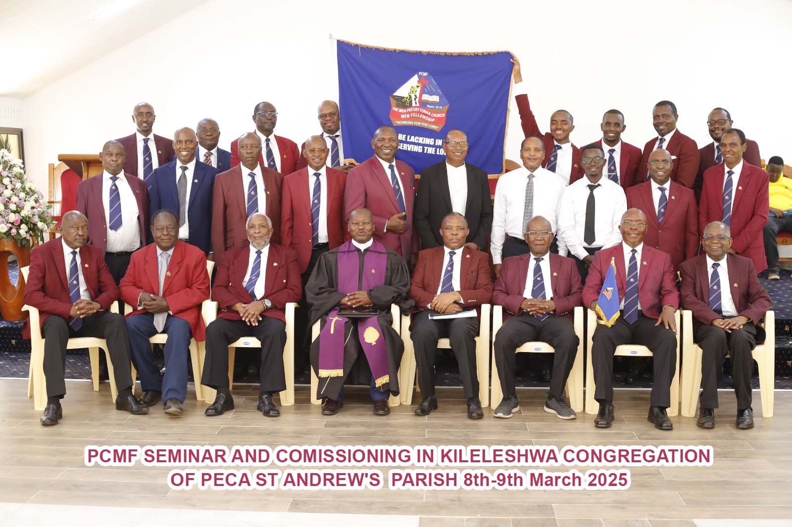 PCMF SEMINAR AND COMISSIONING IN KILELESHWA CONGREGATION OF PECA ST ANDREW'S PARISH 8th-9th March 2025