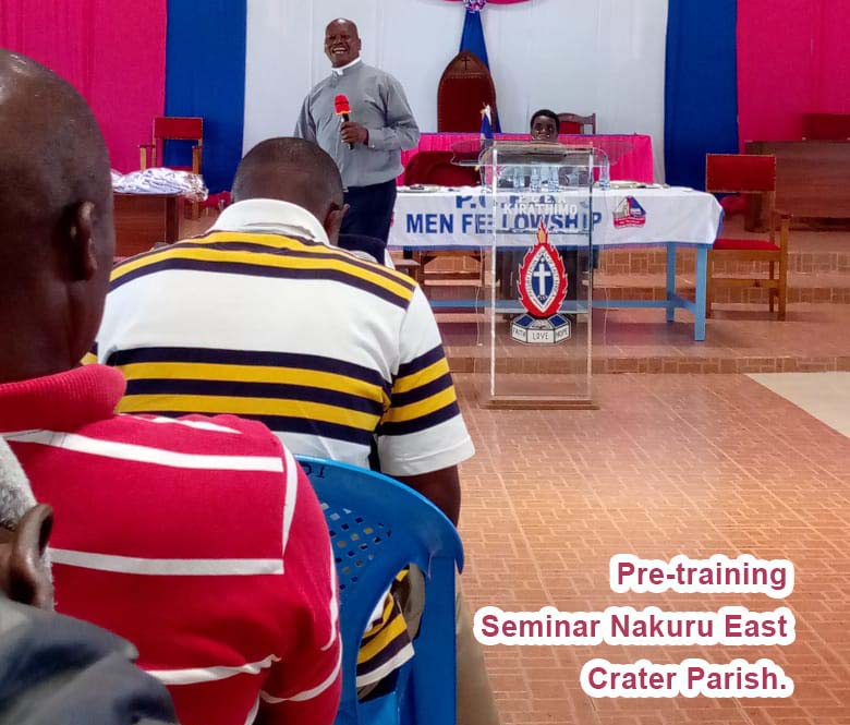 Pre training Seminar Nakuru East, Crater Parish
